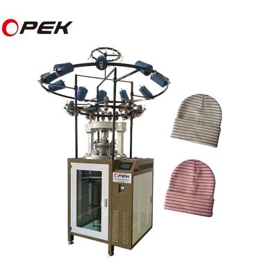 Компьютеризированная трикотажная машина Opek для 1X1 2X1 2X2 Rib Beanie / Manchu Production