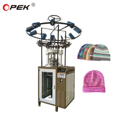Компьютеризированная трикотажная машина Opek для 1X1 2X1 2X2 Rib Beanie / Manchu Production