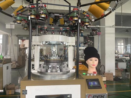 Компьютеризированная трикотажная машина Opek для 1X1 2X1 2X2 Rib Beanie / Manchu Production