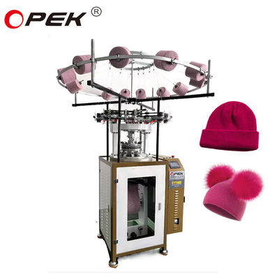 9 дюймовая трикотажная ширина Opek Rib Hat трикотажная машина высокая скорость и эффективность на 60-80RPM