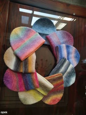7G-18G швейная машина для OPEK Rib Knit полиэстерные шляпы и стильные шерстяные шляпы