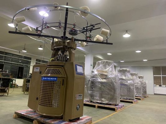 ОПЕК полностью автоматическая круглая вязаная безшовная трубная головная уборка с автоматической сигнализацией