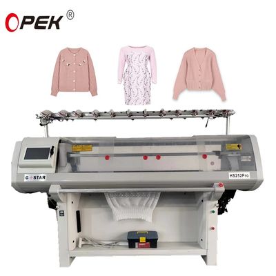 Компьютеризированная плоская трикотажная машина для свитера / шляпы Opek Jersey Jacquard Popular Style