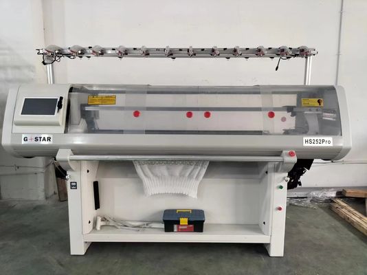 16 ГГ полностью Jacquard плоская трикотажная машина двойная система 52 дюйма для высокого производства