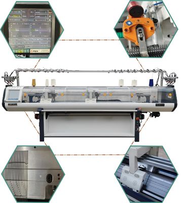 3765*900*1440MM Единая система двойной колёсная трикотажная машина продажа 14g 16g