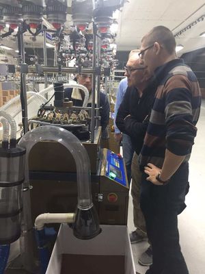 Полностью компьютеризированный ОПЕК Джаккард вязание Beanie Кап Шляпа Машина для китайских покупателей