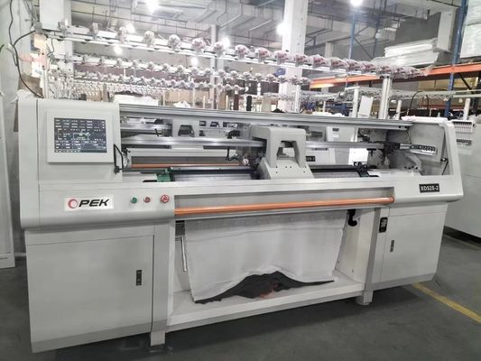 Полностью Jacquard плоская трикотажная машина двойная система компьютеризированная продажа для конечных свитеров