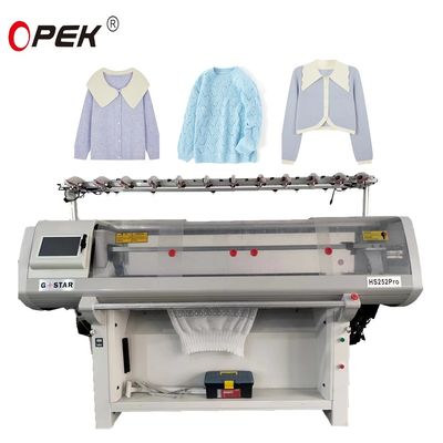 14 Gauge Full Jacquard Collar and Sweater Knitting Machine с более высокой скоростью работы