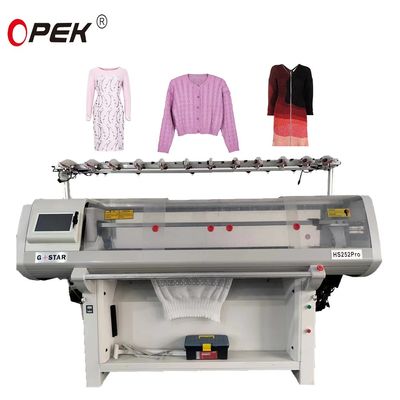 Трикотажный свитер Jacquard для компьютеризированной плоской трикотажной машины из производственного завода