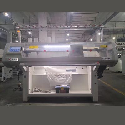 Полностью Jacquard плоская трикотажная машина 52 дюйма 36-100 дюймов все 12G 14G 16G двойной системы