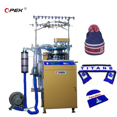 9 дюймовый цилиндр диаметром OPEK Джакард шарф Beanie Капочка шляпа вязания для вашего