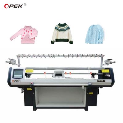 Трикотажные ботинки верхний / свитер / шляпа с полным Jacquard 52 дюйма плоский трикотажный станок