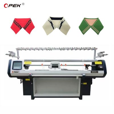 Высокоскоростная машина для вязания с полным Jacquard для производства коллеры и манжеты для футболок Polo