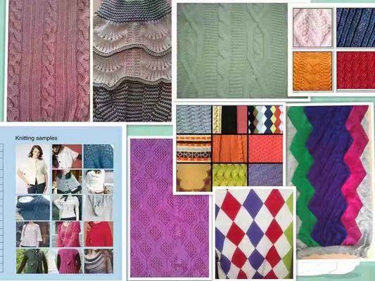 10GG Полностью Jacquard плоская трикотажная машина для полностью компьютеризированного производства свитеров