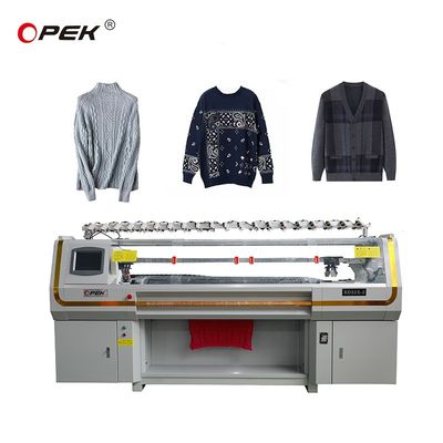 Последние 12-размерные Jacquard одноколонные плоские трикотажные машины для системы Hengqiang