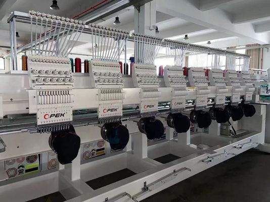 Розничная продажа Многофункциональная машина для вышивки с 6 головами и 15 иглами