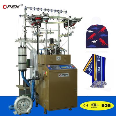 Высокоскоростная полностью компьютеризированная система управления OPEK 2024 Beanies Machine для производства